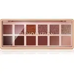 Makeup Revolution The Icon Palette paletka očných tieňov odtieň The True Icon Bronze Palette 12x0.7 g