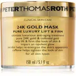 Peter Thomas Roth 24K Gold Mask luxusná spevňujúca maska na tvár s liftingovým efektom 150 ml