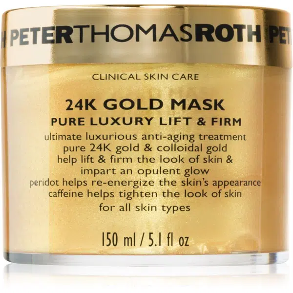 Peter Thomas Roth 24K Gold Mask luxusná spevňujúca maska na tvár s liftingovým efektom 150 ml