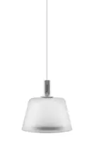 Závěsné solární LED svítidlo Eva Solo Sunlight Glass 13 x 14 cm bílá barva