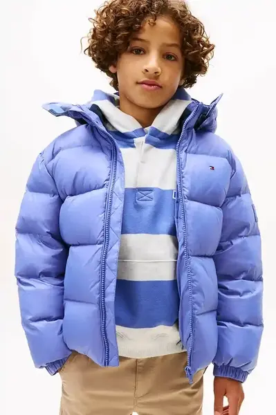 Dětská péřová bunda Tommy Hilfiger