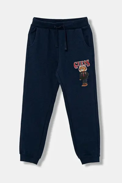 Dětské bavlněné tepláky Guess