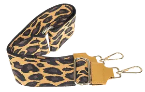 NovaKabelka.cz Látkový přídavný popruh leopardo giallo