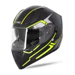 Integrální přilba W-TEC Vesco Glossy Black-Neon Yellow S (55-56)