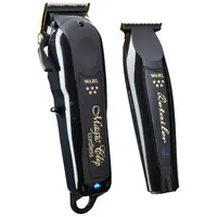Profesionální set stříhacího a konturovacího strojku Wahl Barber Combo Cordless 3025726 - limitovaná edice, černý + dárek zdarma