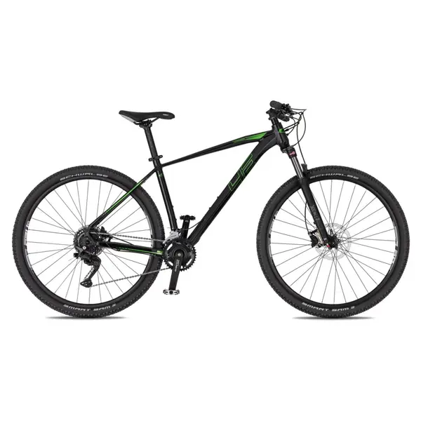 Horské kolo 4EVER FRONTBEE 29'' - model 2025 XL (21", 185-202 cm) pearl black/green