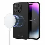 Zadní kryt Swissten Soft Joy MagStick pro Apple iPhone 15, černá