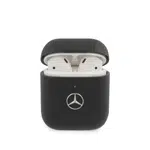 Mercedes Kožené pouzdro MEA2CSLBK pro Apple AirPods 1/2 black