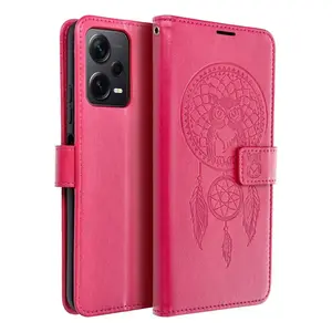 Flipové pouzdro MEZZO Book case pro Xiaomi Redmi Note 14 5G, dreamcatcher magenta