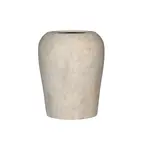 Květináč Lena, béžový travertin, více velkostí - Pottery Pots Velikost: M - ⌀ 53, v. 68 cm