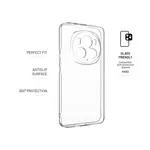 Zadní TPU gelové pouzdro FIXED pro Honor Magic6 Pro, transparentní
