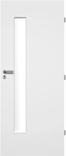 Interiérové dveře Irina 3/3 - Bilý CPL laminát (Premium)