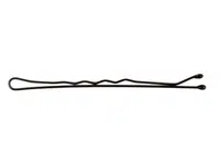 Vlnitá sponka Sibel Wavy - 5 cm, černá - 500 g (940005102) + dárek zdarma