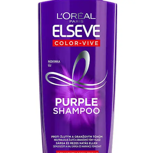 Šampon pro neutralizaci žlutých tónů Loréal Elseve Purple Shampoo - 200 ml - L’Oréal Paris + dárek zdarma