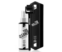 Masážní váleček pro podporu růstu vousů Angry Beard Beard Roller + čistící sprej Tool Cleaner 50 ml (GR-ROLL, GEAR-ROLLER) + dárek zdarma