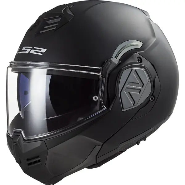 Překlopná moto přilba LS2 FF906 Advant Solid Matt Black P/J 3XL (65-66)