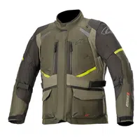Moto bunda Alpinestars Andes Drystar zelená/černá/žlutá fluo zelená/černá/žlutá fluo 3XL