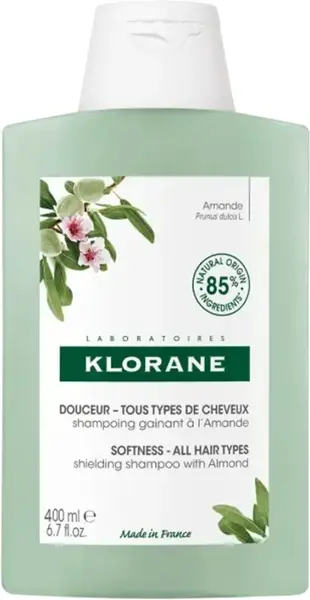 Klorane Ochranný šampon Mandle (Softness Shampoo) 400 ml