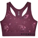Dámská sportovní podprsenka Under Armour Mid Keyhole Print Level Purple XS
