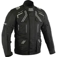 Pánská touringová moto bunda BOS Temper černá 4XL