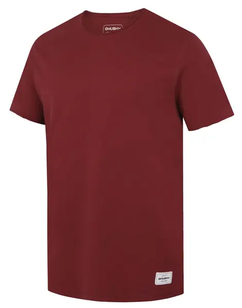 Husky Tee Base M S, dark bordo Pánské bavlněné triko