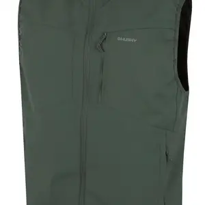 Husky Salien M L, faded green Pánská softshell vesta