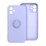 Zadní kryt SILICONE RING Case pro Apple iPhone 16e, fialová