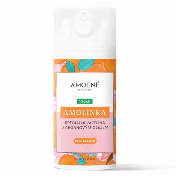 Kosmetická vazelína s arganovým olejem Amoené Amolinka - beta-karoten, 100 ml (012A0GW10BA) + dárek zdarma