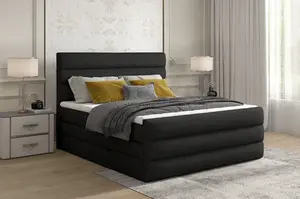 Boxspring Cande Rozměr: 180 x 200 cm, látka: Sawana 14
