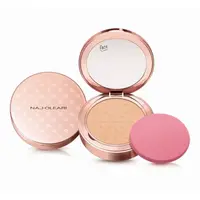 Naj-Oleari Silk feel Powder Foundation  kompaktní pudr a make-up 2v1 - 03 beige 9,5g