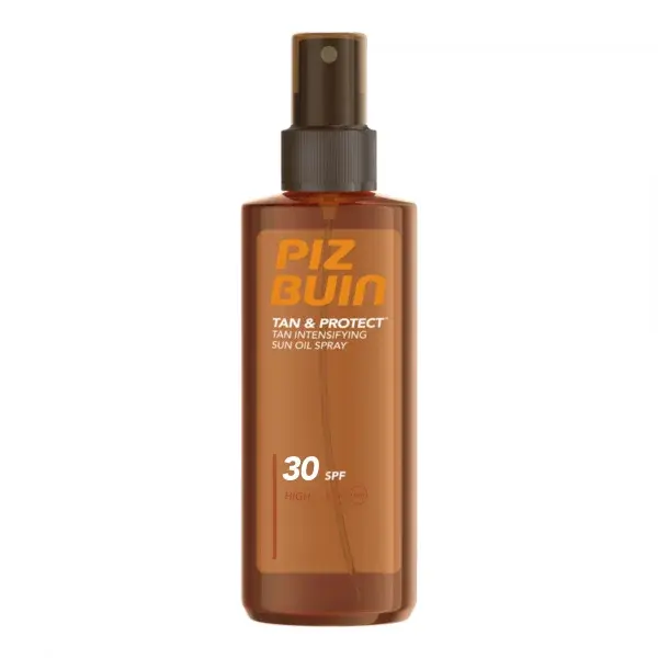Piz Buin Tan & Protect Oil Spray SPF 30 opalovací olej urychlující opalování SPF 30 150 ml