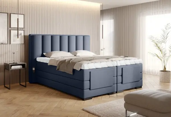 Boxspring Veros Rozměr: 180 x 200 cm, látka: Poco 40