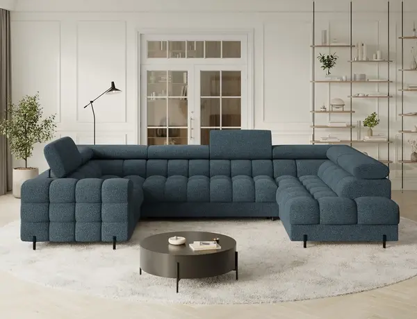 Sedací souprava Fectory Provedení: Pravá U, látka: Jaffray 40