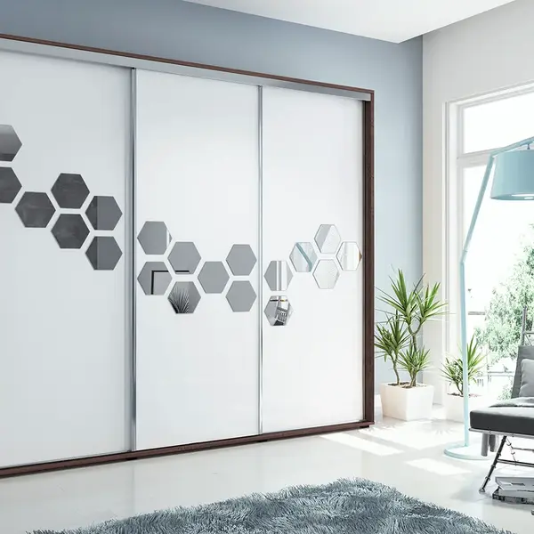 Šatní skříň Ska A23 XL Barva korpusu: Čokoláda, Rozměry: 250 cm, Dveře: Bílé