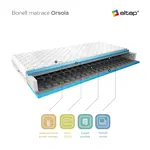 Matrace Orsola Rozměr: 140 x 200 cm, Potah: Medicott Silver
