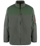 Pri Men's classic warm fleece plus size zip-up sweatshirt