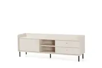 Televizní stolek Grande GR8 Barva korpusu + barva dveří: Pískově béžová (hladké + struktura)