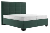 Postel Sabrina Matrace: Matrace Ivana de Luxe, látka: Tiffany 10 Dark Green