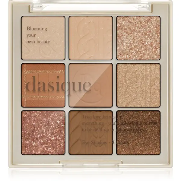 Dasique Eye Shadow Pallete paletka očních stínů odstín 15 Beige Knit 7 g