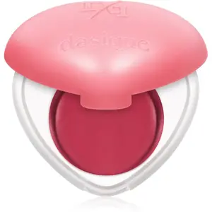 Dasique Souffle Color Pot multifunkční líčidlo na rty a tváře se štětečkem odstín 08 Roasting Fig 6.5 g