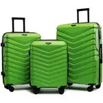 ROWEX AERO SET Sada cestovních kufrů, zelená, velikost