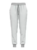 TOM TAILOR Pyžamové nohavice  sivá / biela melírovaná