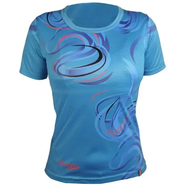 HAVEN ENERGY CRAZY SHORT Dámsky dres s krátkym rukávom, modrá, veľkosť