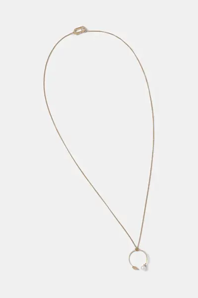 AllSaints náhrdelník s přívěskem pánský kovový