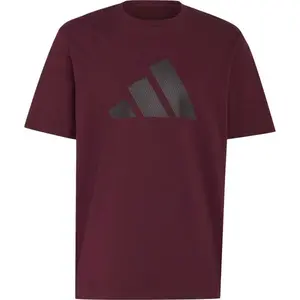 adidas DOT LOGO TEE M Pánské triko, vínová, velikost