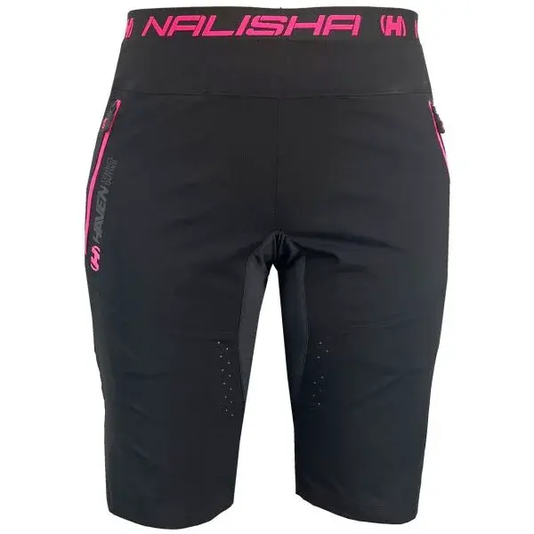 HAVEN NALISHA SLIMFIT Unisex kraťasy, černá, velikost