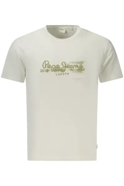 Bílé triko Pepe Jeans s krátkým rukávem
