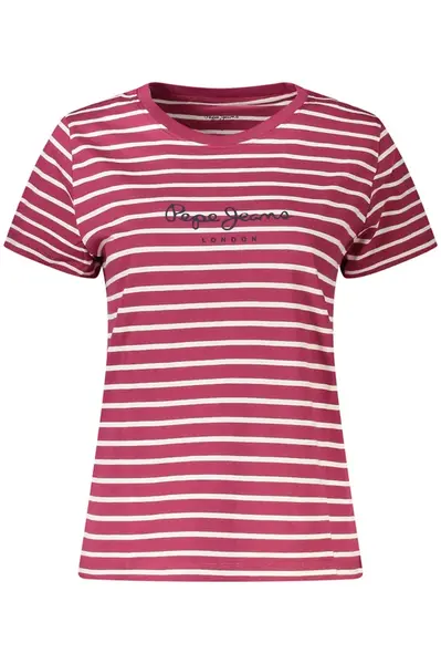 Dámské pruhované triko Pepe Jeans