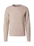 JACK & JONES Sveter 'JJDUKE'  kamenná