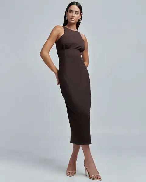 BWLDR Šaty 'Louie'  hnedá